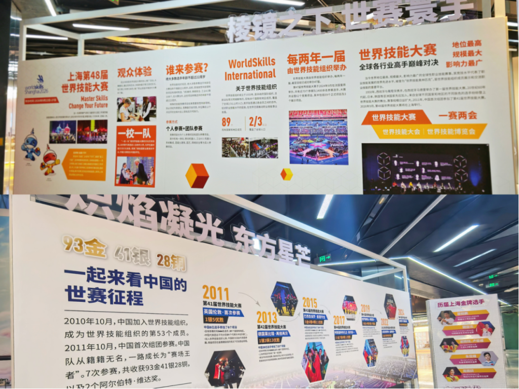 Explore four exhibition zones with WorldSkills Champions! The mobile museum illuminates the “Skills Spectrum” in a limited-time experience
