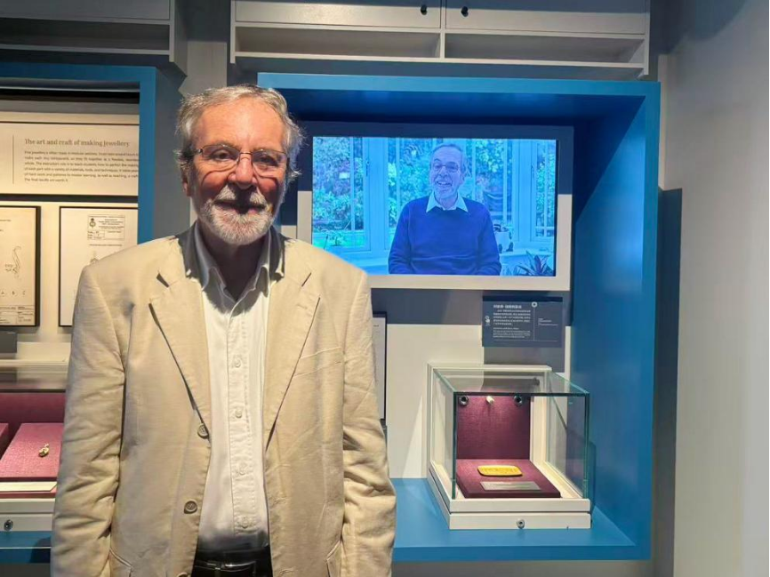 A journey across the seas to reconnect: Peter Johns, 81-year-old champion of WorldSkills Competition, revisits his gold medal, letter of congratulations, and a video after 60 Years